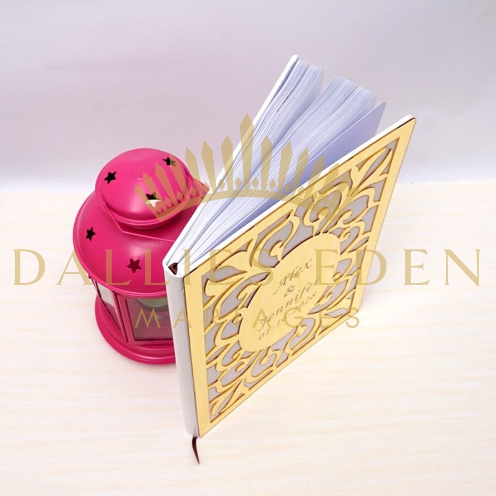 Livre d'Or Mariage Argenté - Dallies-Eden-Mariages