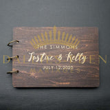 Livre D'or Mariage Bois - Dallies-Eden-Mariages