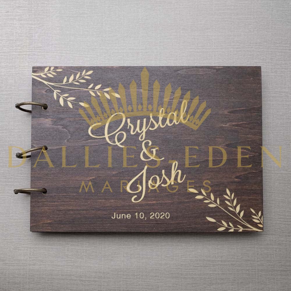 Livre d'or Vintage - Dallies-Eden-Mariages