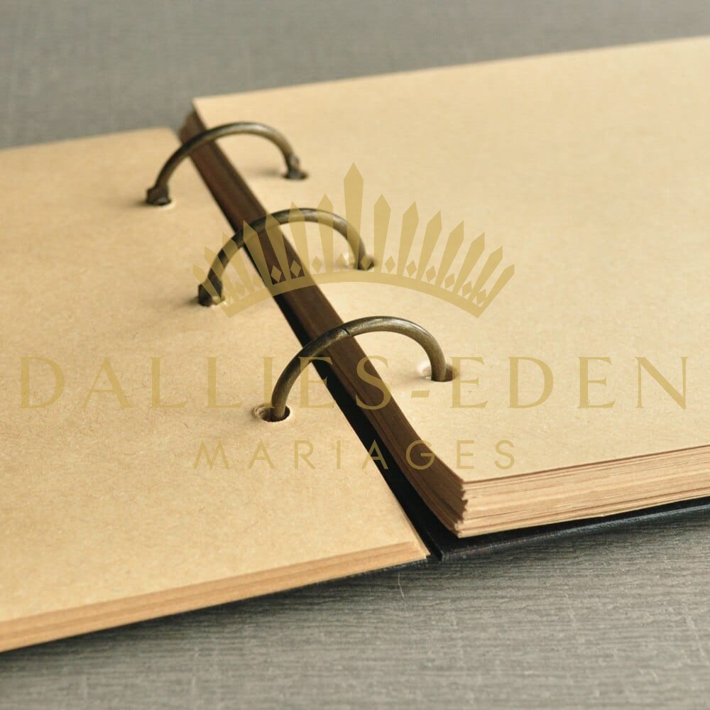 Livre d'or Vintage - Dallies-Eden-Mariages