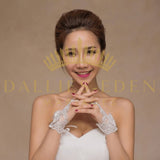 Dallies-Eden-Mariages  Gants mariage Mitaine blanche de mariage