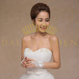 Dallies-Eden-Mariages  Gants mariage Mitaine blanche de mariage