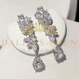 bijoux-diademe Parure Femme 2 pièces Parure Reine Mariage