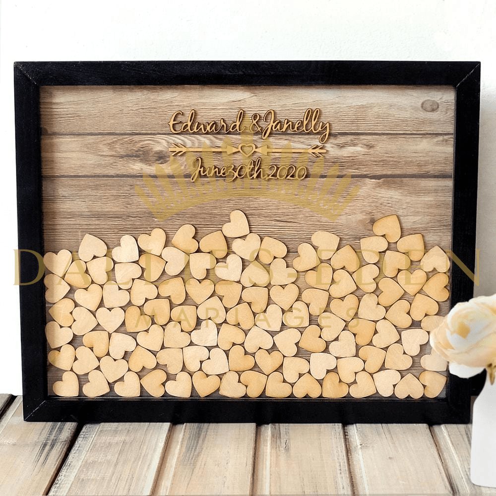 Dallies-Eden-Mariages Livre D'or Original Tableau Livre D'or Mariage