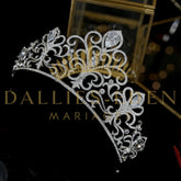 bijoux-diademe Tiare Femme Argentée Tiare Mariage Femme