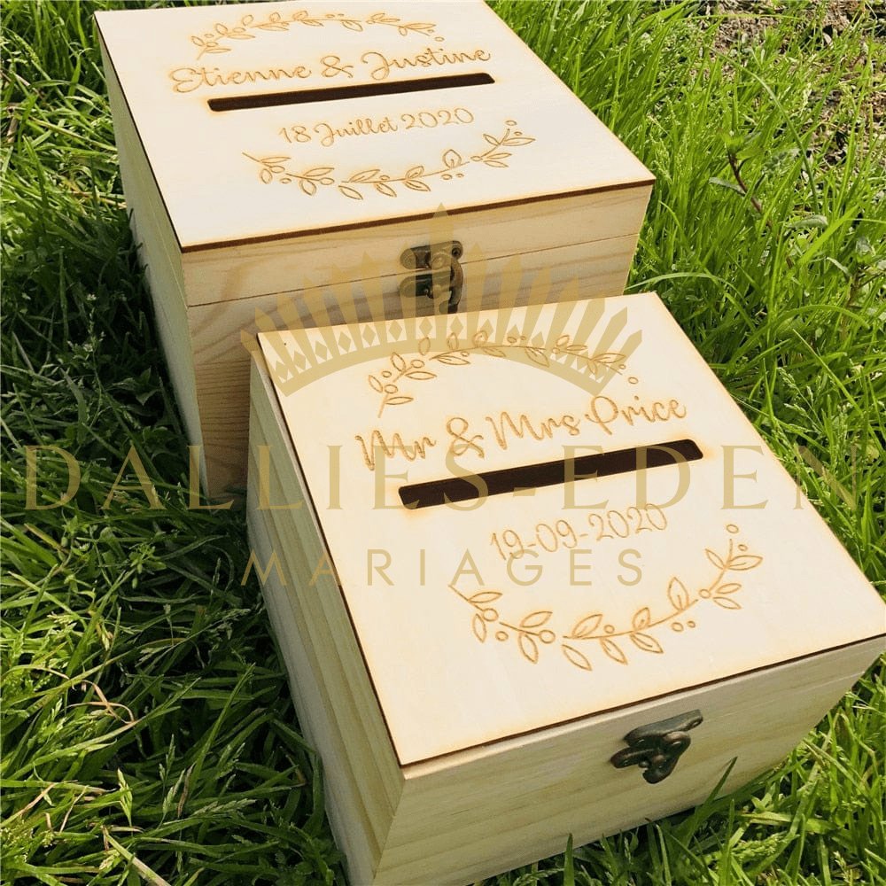 bijoux-diademe Urne de Mariage Urne de Mariage Personnalisable