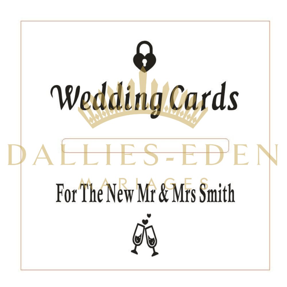 bijoux-diademe Urne de Mariage Urne de Mariage Personnalisable