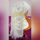 Dallies-Eden-Mariages Voile de Mariée Voile Arabe de Mariage