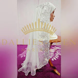 Dallies-Eden-Mariages Voile de Mariée Voile Arabe de Mariage