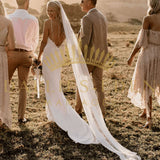 Dallies-Eden-Mariages  Voile de Mariée Voile de Mariage Blanc 100cm