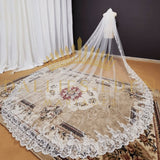 Dallies-Eden-Mariages  Voile de Mariée Voile de Mariage Blanc 350cm