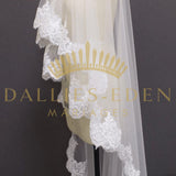 Dallies-Eden-Mariages  Voile de Mariée Voile de Mariage Double