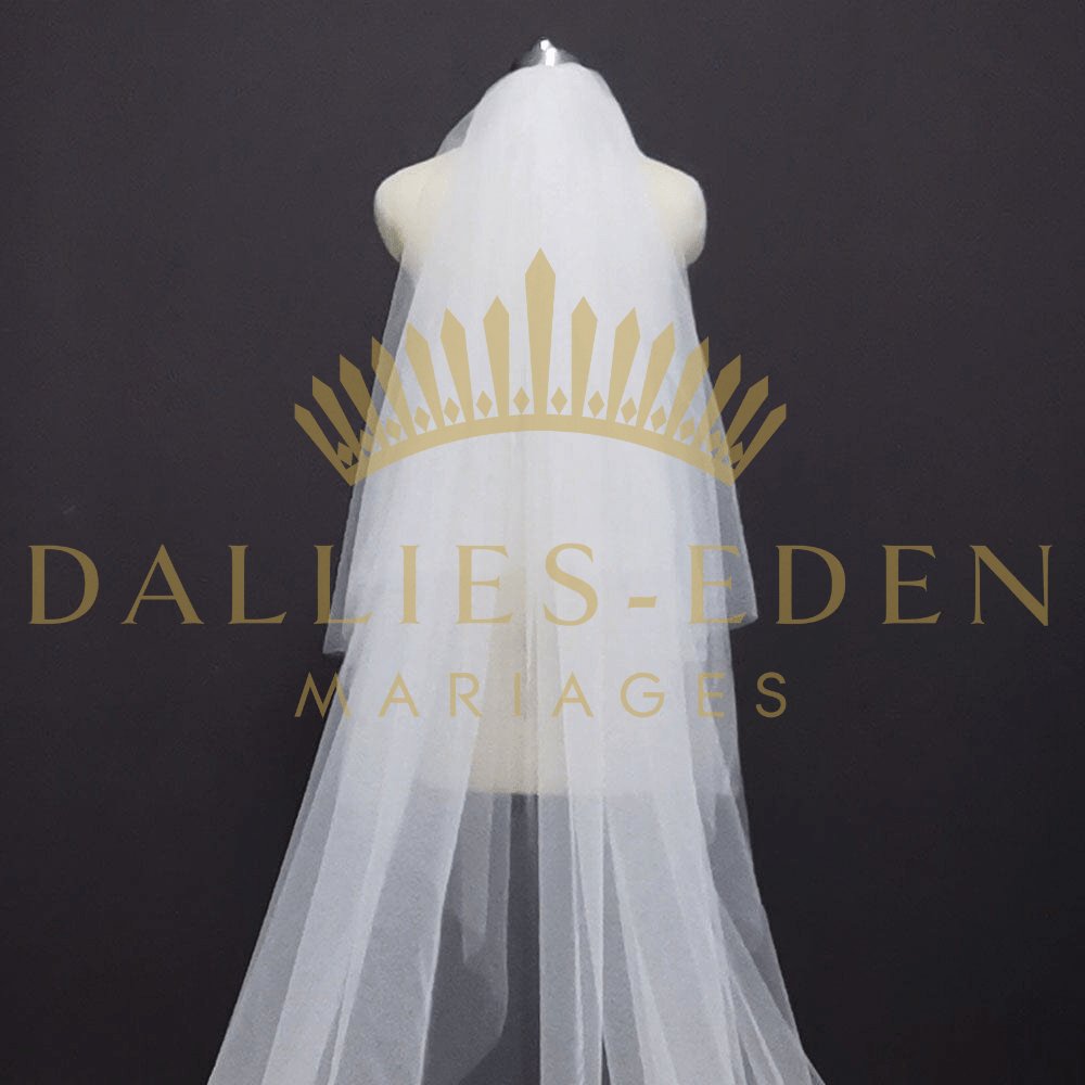 Dallies-Eden-Mariages  Voile de Mariée Voile de Mariée Dentelle