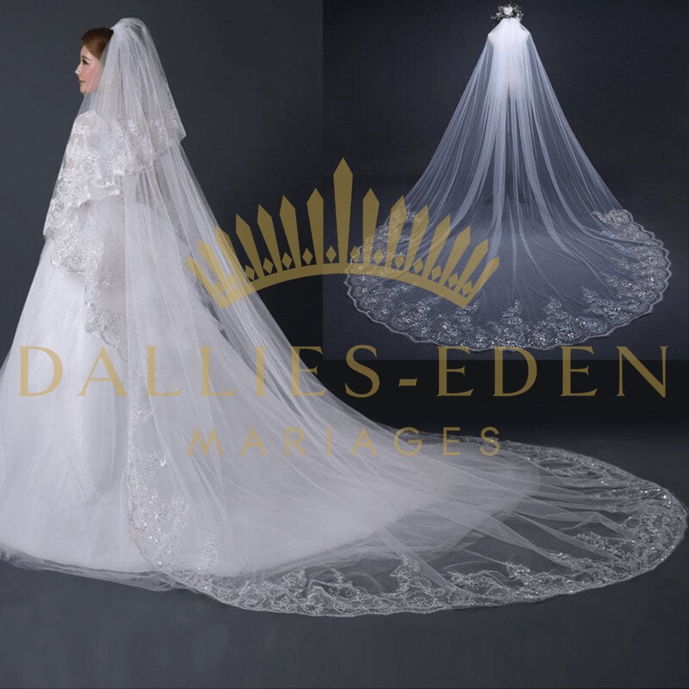 Dallies-Eden-Mariages  Voile de Mariée Voile de Mariée Princesse