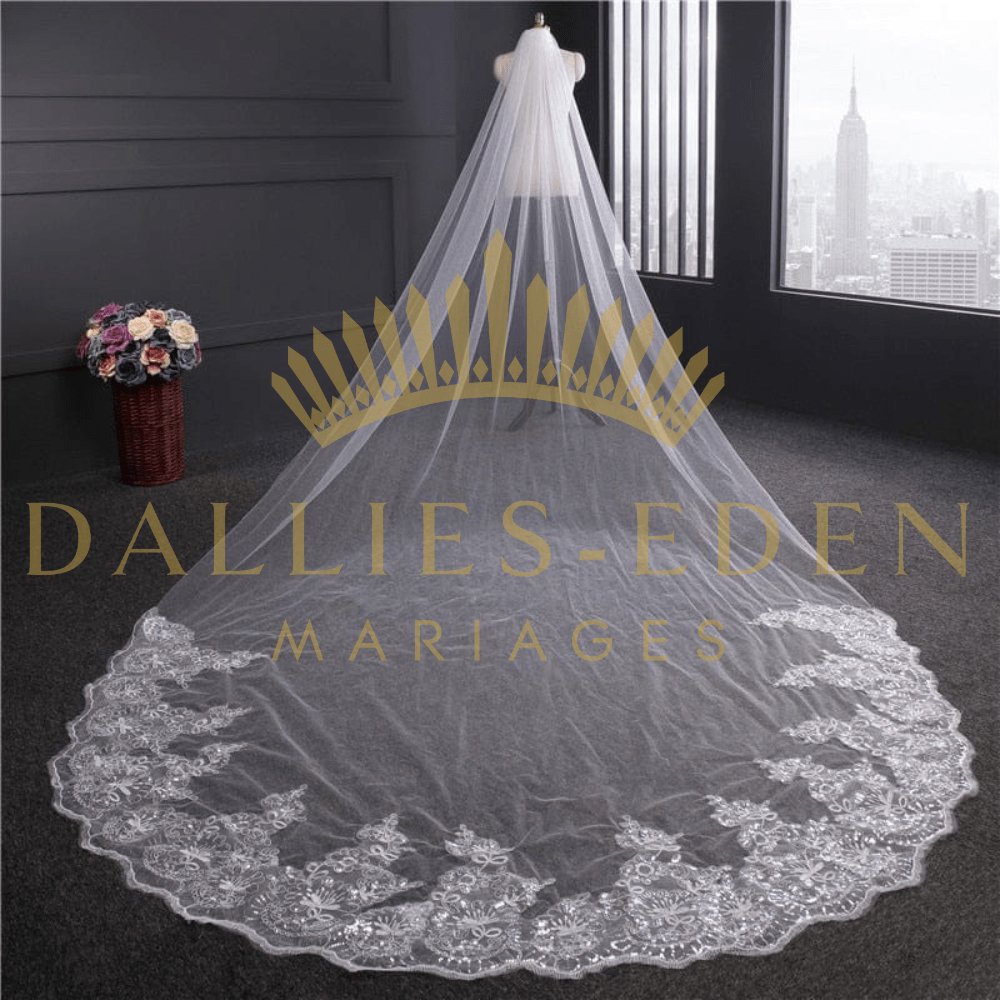 Dallies-Eden-Mariages  Voile de Mariée Voile de Mariée Princesse