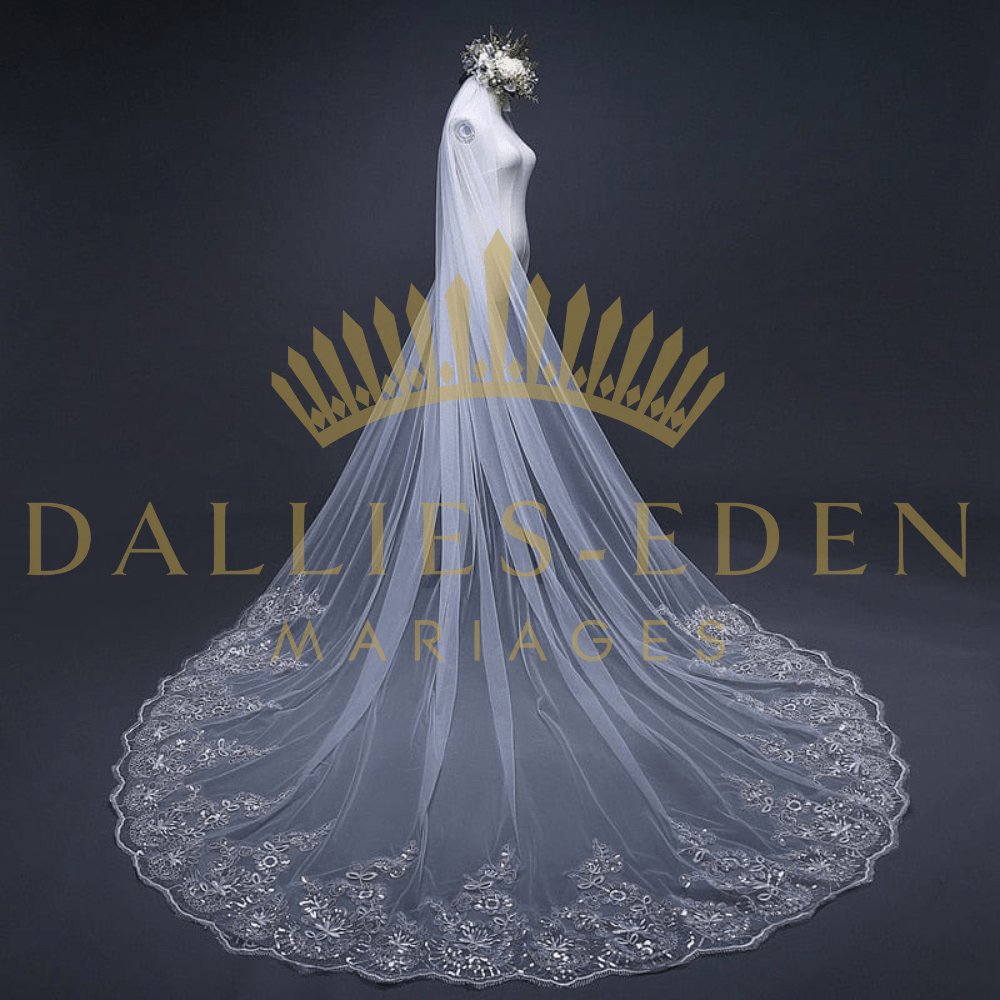 Dallies-Eden-Mariages  Voile de Mariée Voile de Mariée Princesse