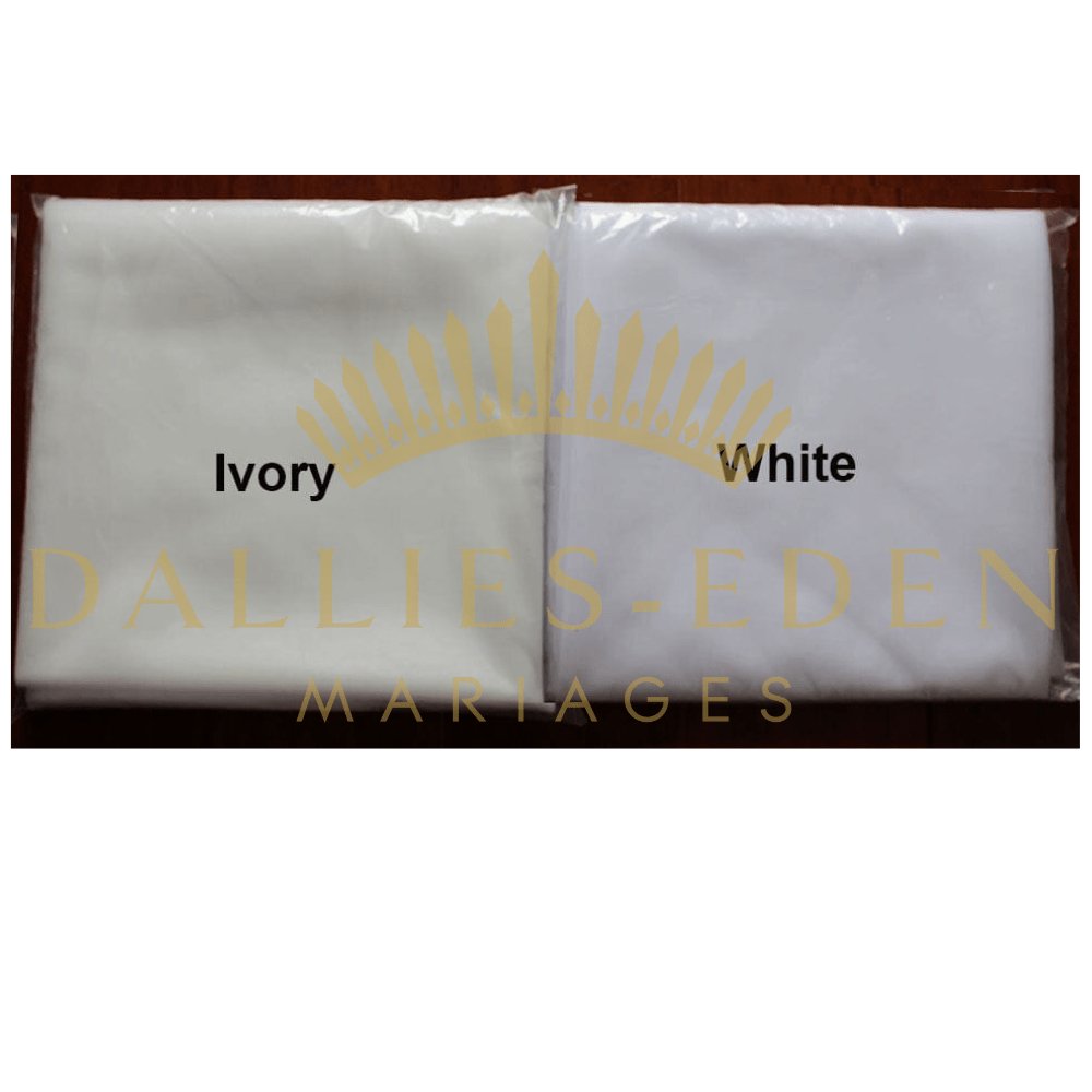Dallies-Eden-Mariages  Voile de Mariée Voile de mariée Simple