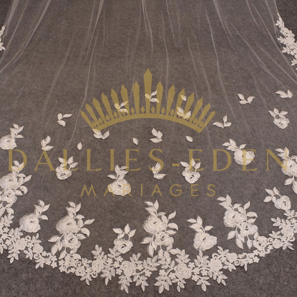 Dallies-Eden-Mariages  Voile de Mariée Voile de Mariée Vintage