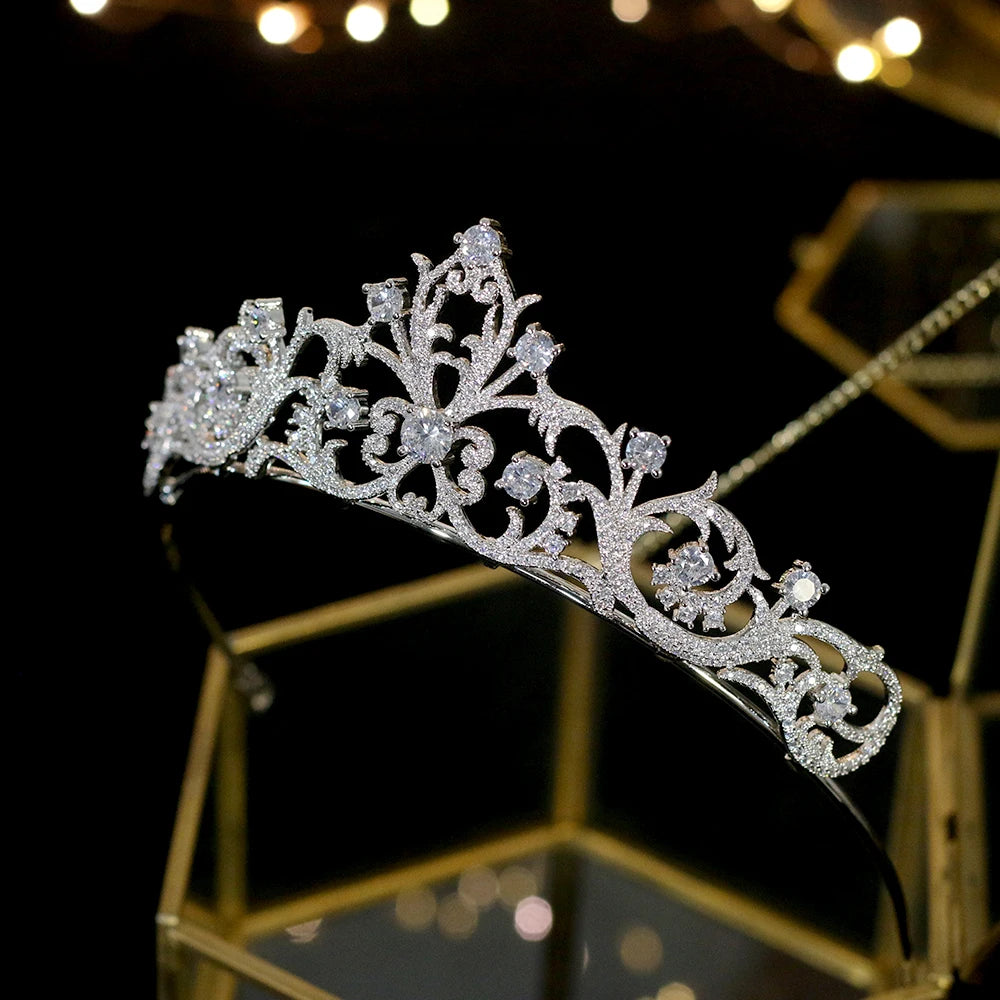 Diadème Reine des Neiges Mariage