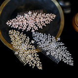 Peigne à Cheveux Dorée