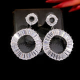 Boucle d'oreilles ronde