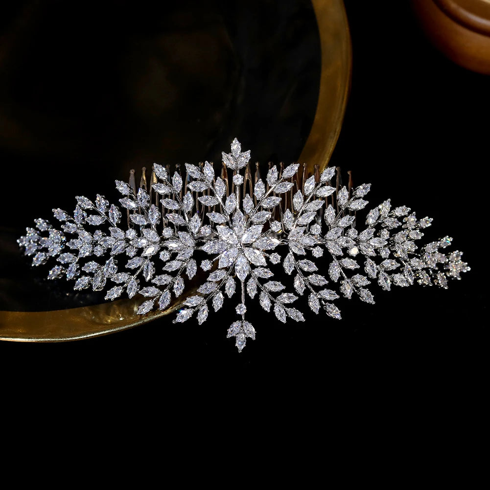 Peigne à Cheveux Dorée