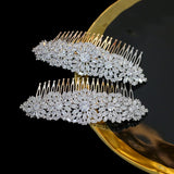 Peigne à Cheveux Argenté