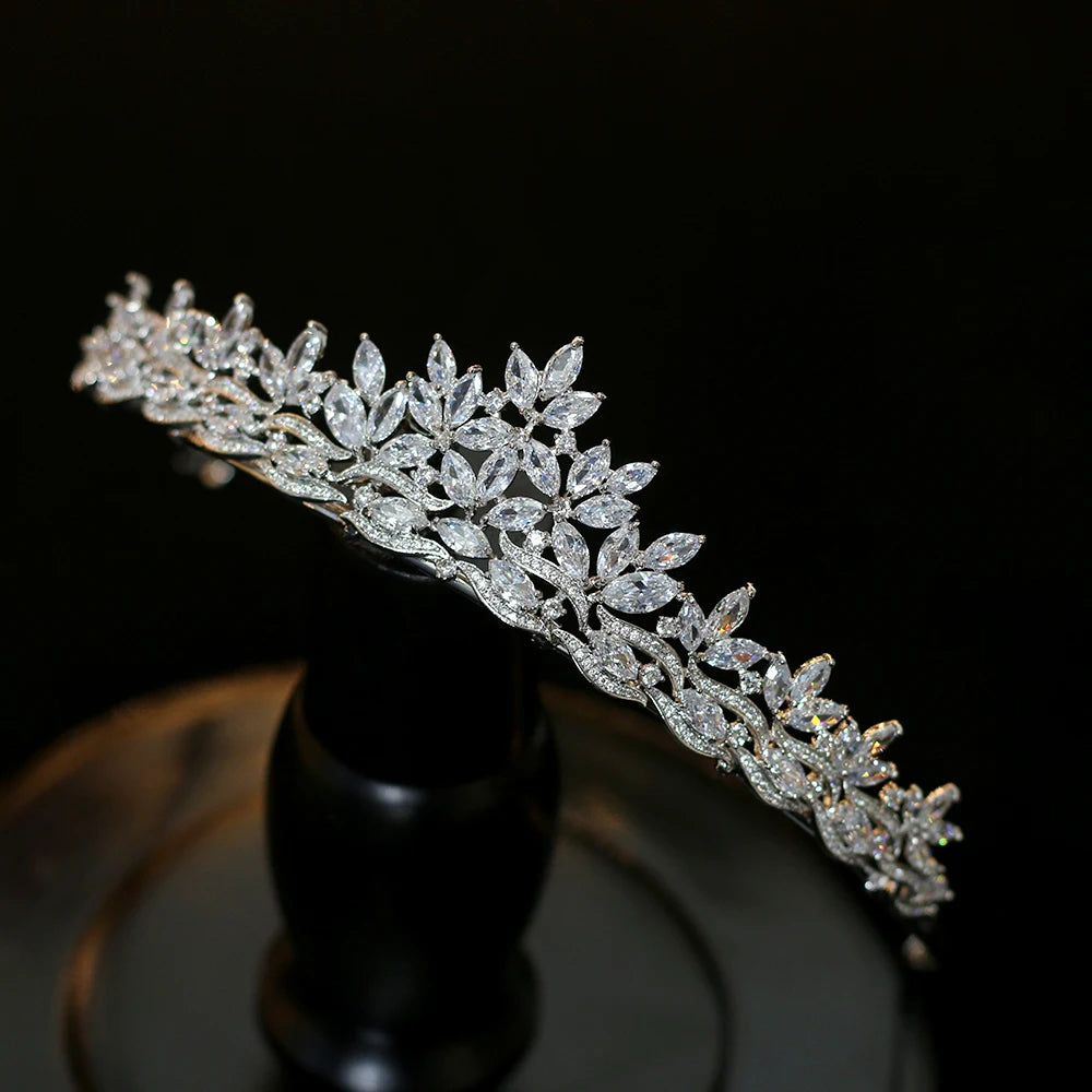 Tiare Mariage Perle et Strass