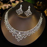 Parure de Mariage : Collier - Boucle d'oreille