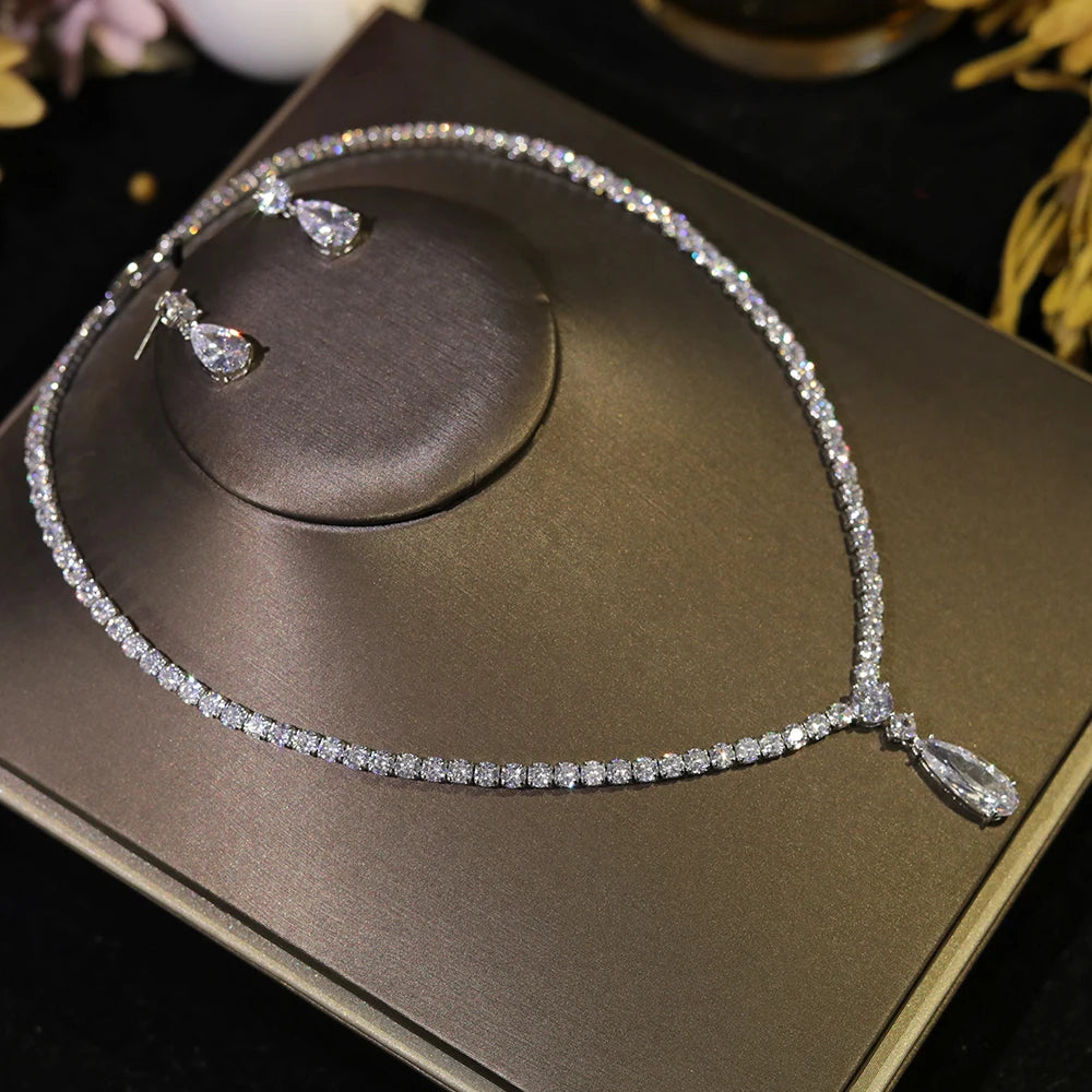 Parure de Mariage avec Pendentif