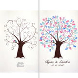 Arbre à empreinte mariage - Arbre