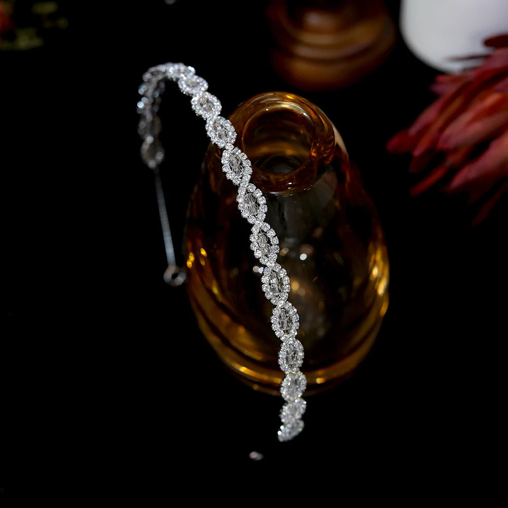 Headband Chignon Mariage