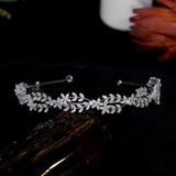 Headband Argenté Mariage