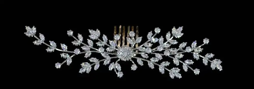 Peigne à cheveux avec Strass