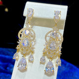 Boucle d'Oreilles Dorée