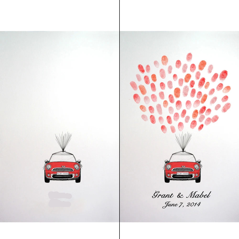 Arbre à empreinte mariage - Automobile