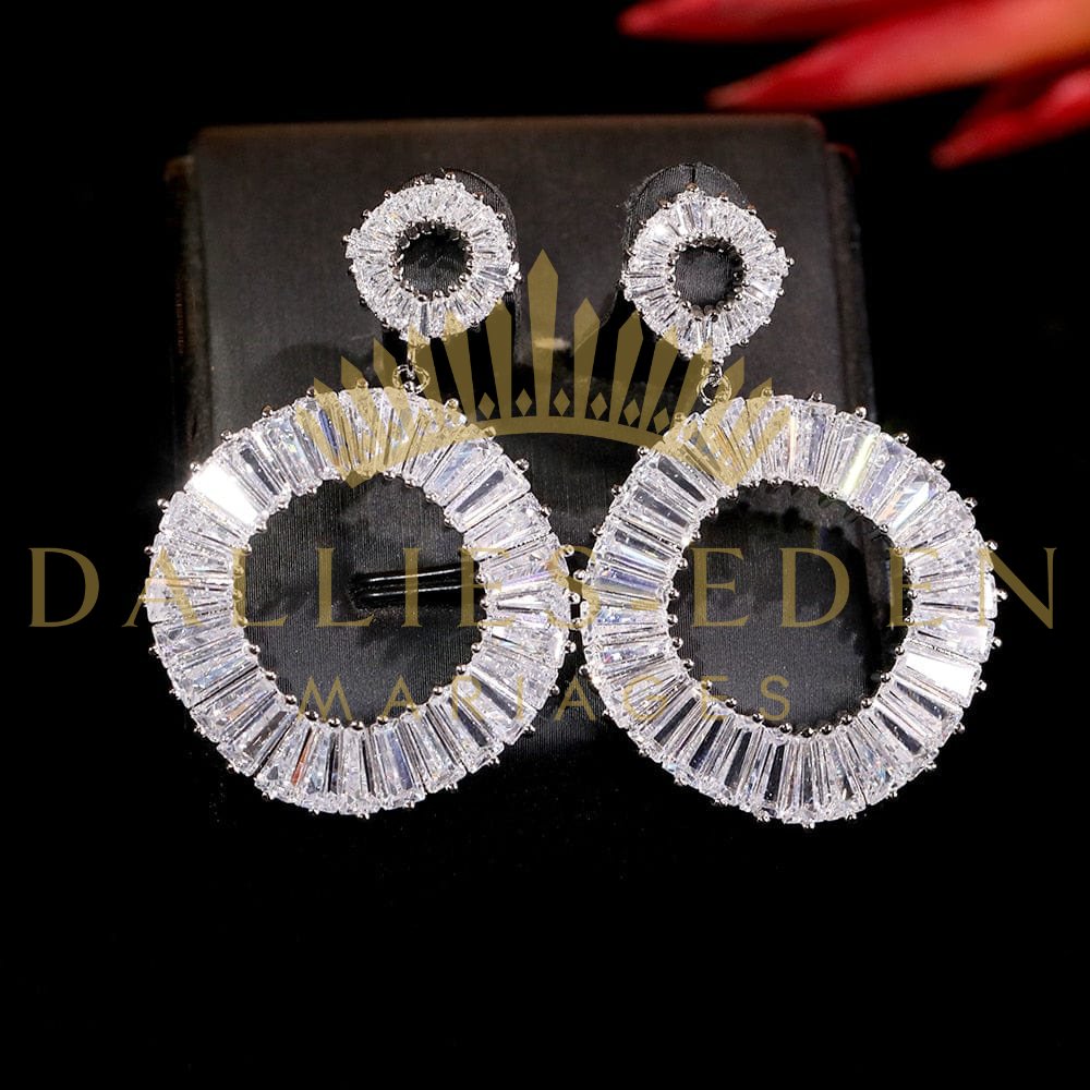 Boucle d'oreilles ronde - Dallies-Eden-Mariages