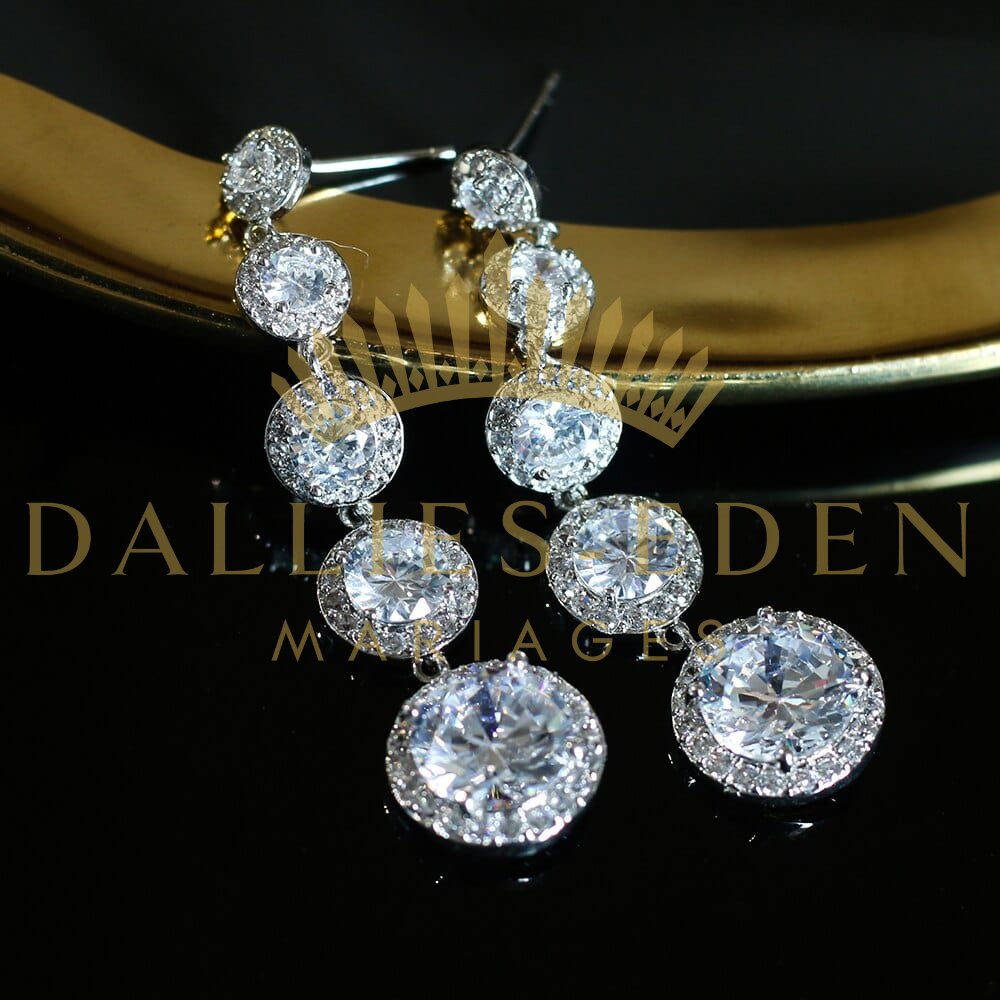 Boucles d'Oreilles Fines - Dallies-Eden-Mariages