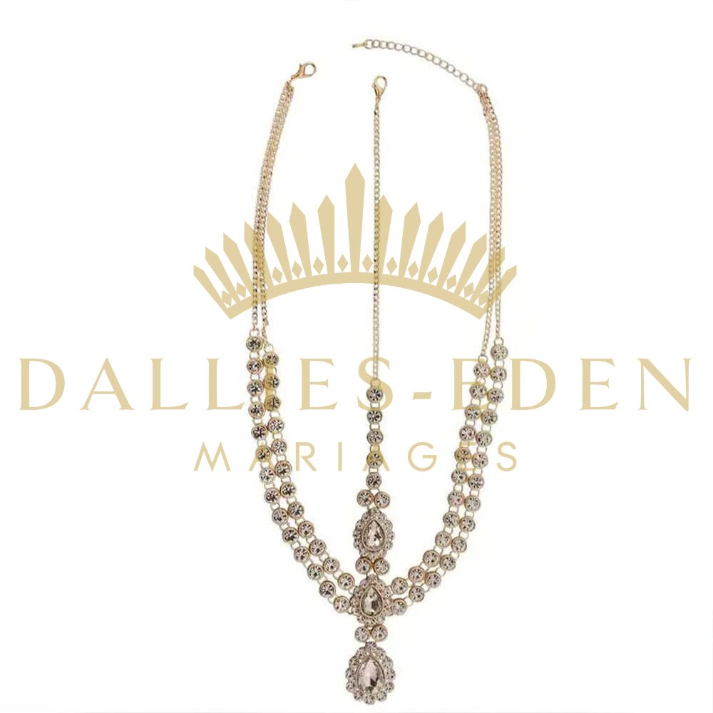 Collier de Tête Dubai - Dallies-Eden-Mariages