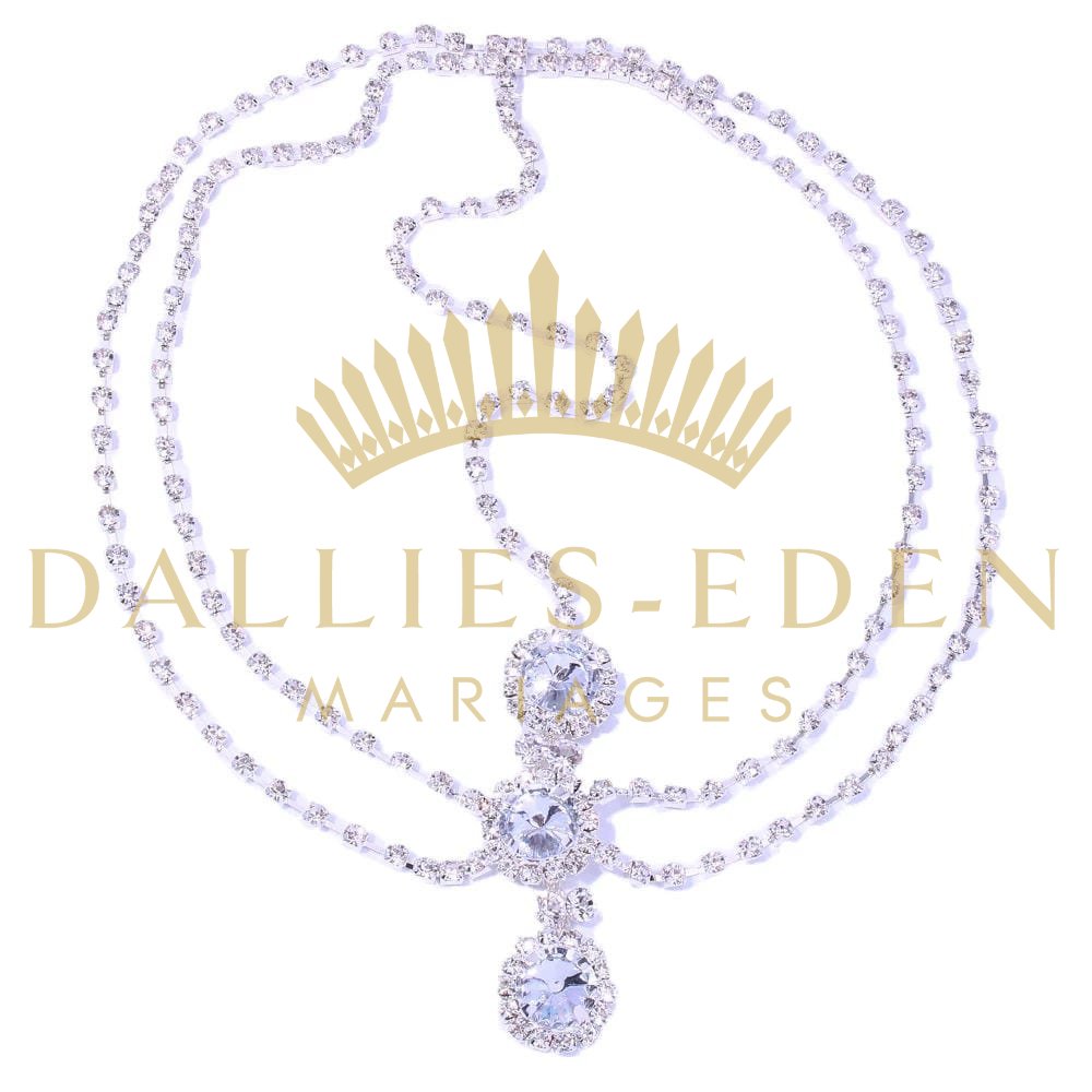 Collier de Tête Dubai - Dallies-Eden-Mariages