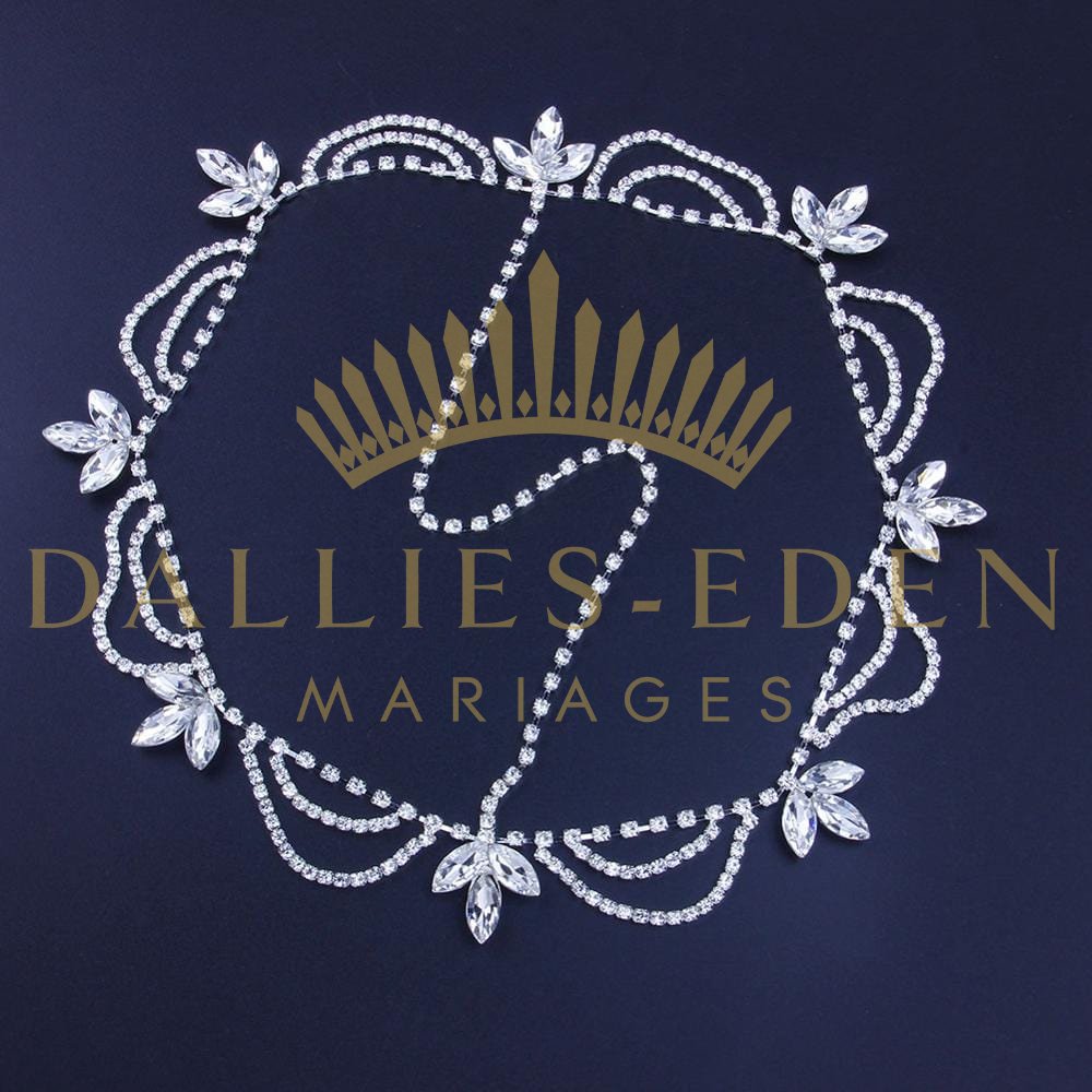 Collier de Tête Inès - Dallies-Eden-Mariages