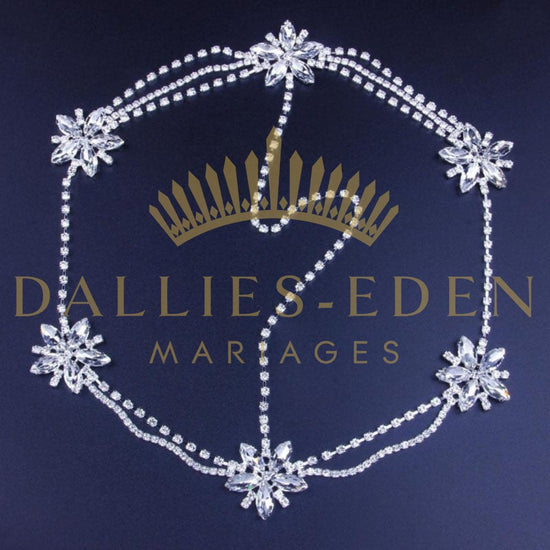 Collier de tête Juliana - Dallies-Eden-Mariages