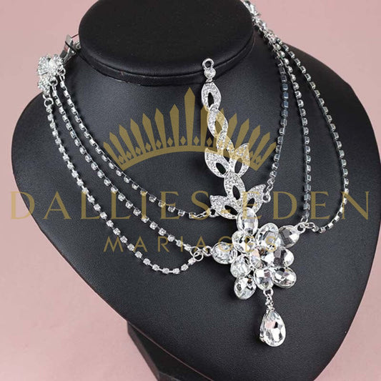 Collier de tête Maria - Dallies-Eden-Mariages