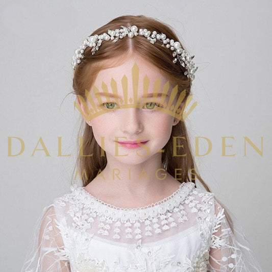 Couronne de Tête Enfant Amélia - Dallies-Eden-Mariages