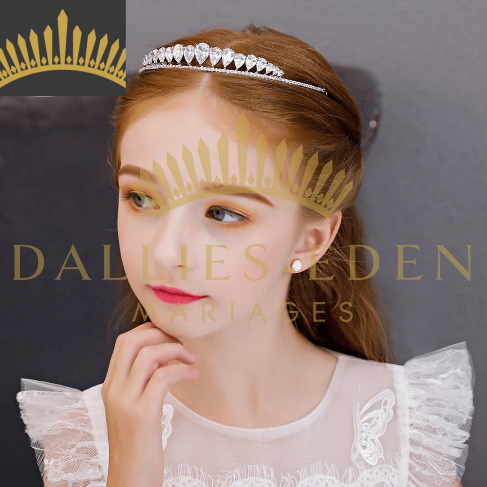 Diadème Enfant Mariage - Dallies-Eden-Mariages