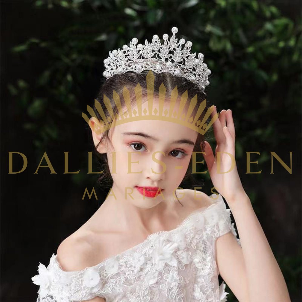 Diademe Fillette Mariage - Dallies-Eden-Mariages