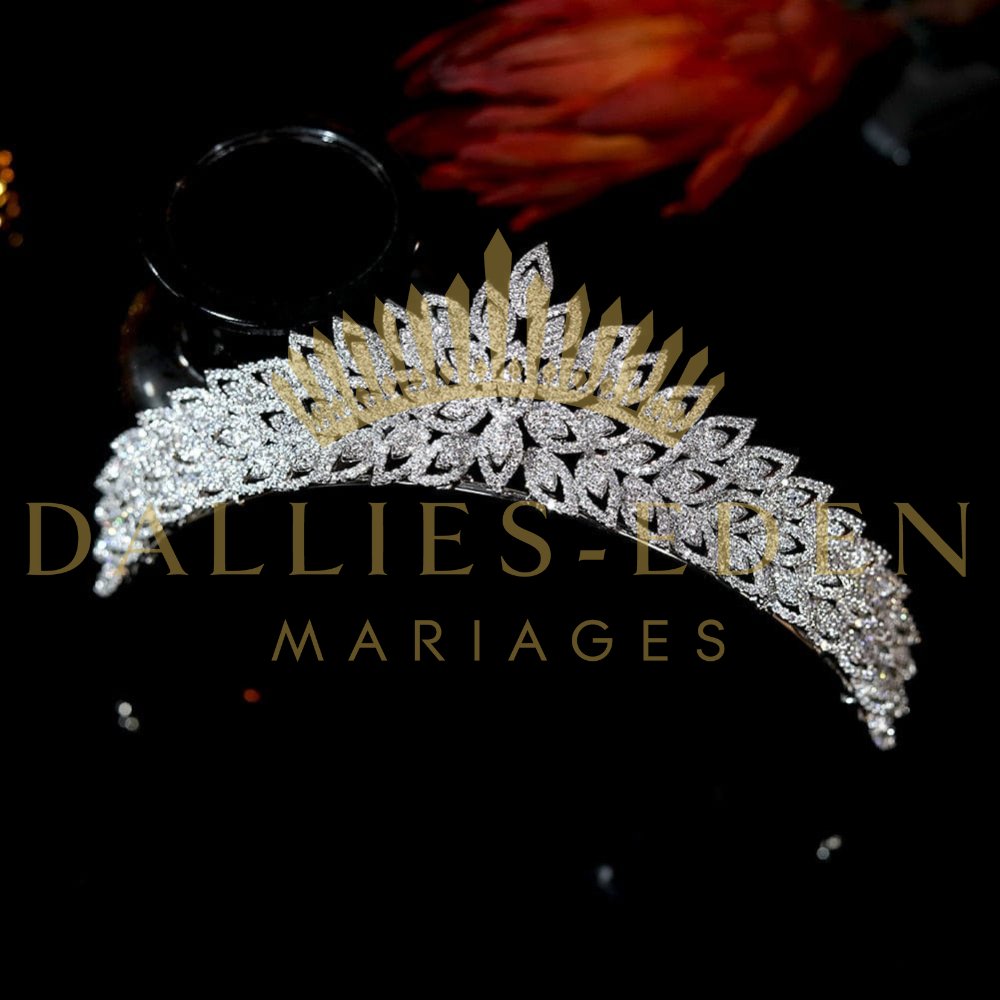 Diadème Mariage Princesse - Dallies-Eden-Mariages