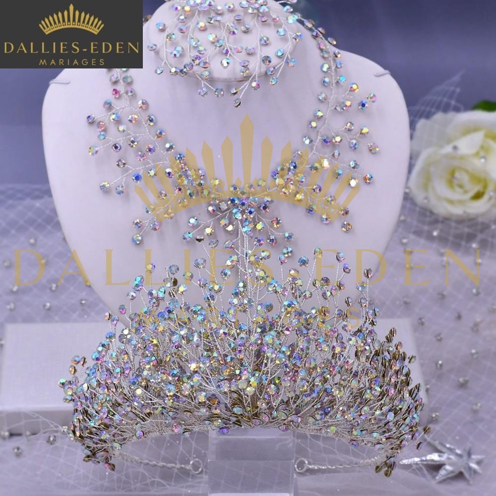 Diademe Mariage Strass - Dallies-Eden-Mariages