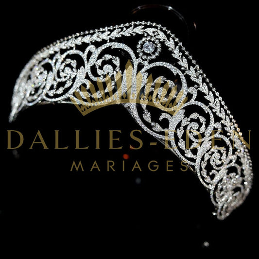 Diadème Princesse Crystal Mariage - Dallies-Eden-Mariages