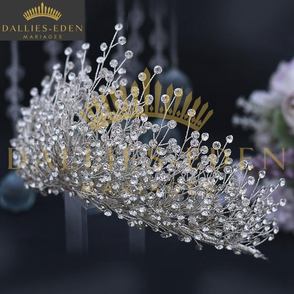 Grand Diademe Mariage - Dallies-Eden-Mariages